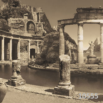 Вилла Адриана (сепия)