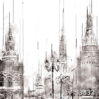 Акварельный Кремль