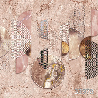 Marble and geometry pink