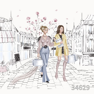 Девушки в городе
